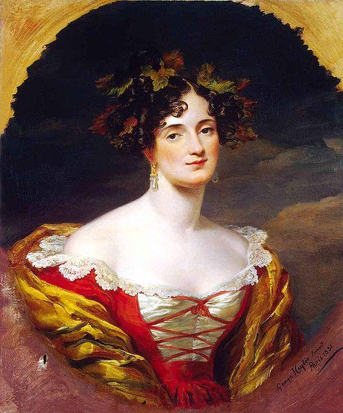 George Hayter Portrait of Sofia Potocka France oil painting art